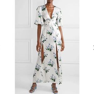 Les Reveries white floral maxi size 2